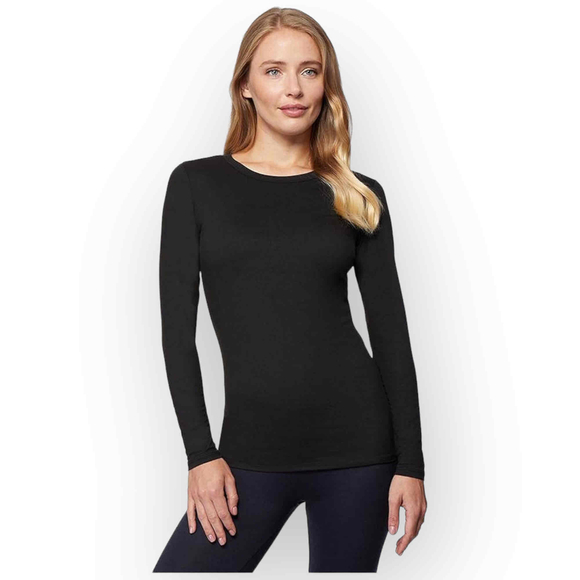 32 Degrees Tops - 32 Degrees Heat Women’s Thermal Baselayer Top - Ultra Soft, Lightweight 719S